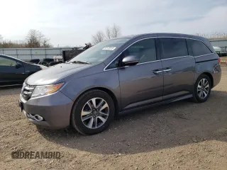 2014 Honda Odyssey Touring with VIN 5FNRL5H93EB118891, listed as a Copart auction lot 53172015 with 87,261 mi miles and Salvage Title. Bid and sale history available at carsss.com. Image 1.