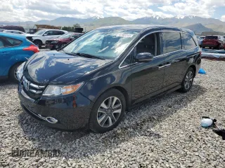 2016 Honda Odyssey Touring Elite с VIN 5FNRL5H96GB045938, выставлен на аукционе Copart как лот 57904765 с пробегом 79 681 миль миль и Списание • Salvage title. История ставок и продаж доступна на DreamBid. Изображение 1.