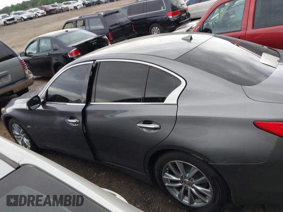 2017 Infiniti Q50 Premium with VIN JN1EV7AP0HM735371, listed as a IAAI auction lot 42101630 with 165,334 mi miles and . Bid and sale history available at carsss.com. Image 14.