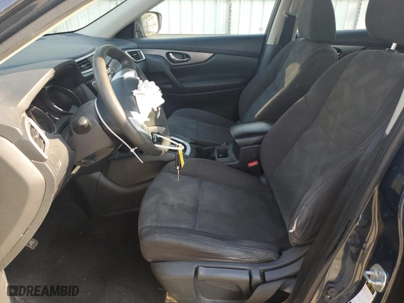 2016 Nissan Rogue S with VIN KNMAT2MV6GP670344, listed as a Copart auction lot 50299805 with 186,850 mi miles and Salvage Title. Bid and sale history available at carsss.com. Image 7.