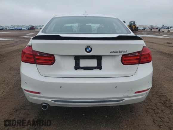 2014 BMW 3 Series 328d with VIN WBA3D3C57EK154496, listed as a Copart auction lot 58523665 with 146,780 mi miles and Clean title. Bid and sale history available at DreamBid. Image 6.