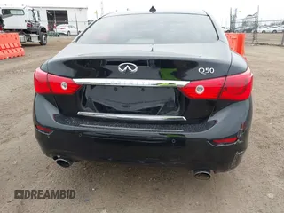2016 Infiniti Q50 3.0t Premium with VIN JN1EV7AP3GM303498, listed as a IAAI auction lot 42079110 with 164,804 mi miles. Bid and sale history available at carsss.com. Image 15.