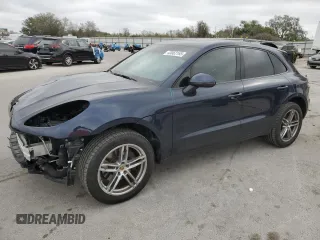 2019 Porsche Macan with VIN WP1AA2A56KLB07349, listed as a Copart auction lot 43063165 with 44,237 mi miles and Salvage title. Bid and sale history available at DreamBid. Image 1.