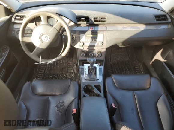 2010 Volkswagen Passat with VIN WVWAK9AN7AE112988, listed as a Copart auction lot 80557614 with Not provided miles and Salvage title. Bid and sale history available at DreamBid. Image 8.
