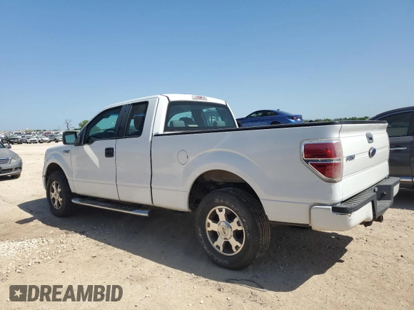 2009 Ford F-150 STX with VIN 1FTRX14809FA24799, listed as a Copart auction lot 51811255 with 123,501 mi miles and Clean title. Bid and sale history available at DreamBid. Image 2.