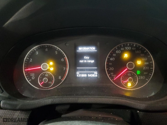 2013 Volkswagen Passat SEL Premium with VIN 1VWCM7A38DC114137, listed as a Copart auction lot 42429205 with 131,809 mi miles and Salvage Title. Bid and sale history available at carsss.com. Image 9.