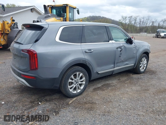 2022 Kia Telluride LX with VIN 5XYP24HC9NG219104, listed as a IAAI auction lot 42026163 with 82,002 mi miles and . Bid and sale history available at DreamBid. Image 4.