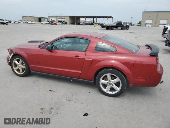 2008 Ford Mustang Deluxe with VIN 1ZVHT80N885164208, listed as a Copart auction lot 53855845 with 194,689 mi miles and Salvage Title. Bid and sale history available at carsss.com. Image 2.