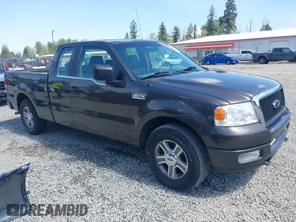 2005 Ford F-150 STX with VIN 1FTRX14W35FB18409, listed as a IAAI auction lot 42140190 with 209,198 mi miles and . Bid and sale history available at carsss.com. Image 1.