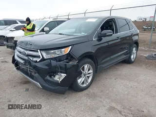2015 Ford Edge SEL with VIN 2FMTK4J91FBB34028, listed as a IAAI auction lot 41710454 with 77,502 mi miles. Bid and sale history available at carsss.com. Image 17.