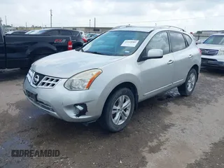 2012 Nissan Rogue SL with VIN JN8AS5MT4CW250380, listed as a IAAI auction lot 42118989 with 119,158 mi miles and . Bid and sale history available at DreamBid. Image 2.