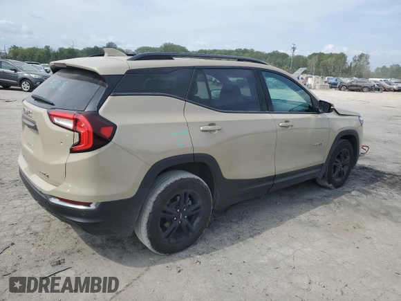 2022 GMC Terrain AT4 z VIN 3GKALYEV6NL251134, wystawiony jako Copart lot #70628514 z przebiegiem 34 262 mil mil oraz Szkoda całkowita • Salvage title. Historia ofert i sprzedaży dostępna na DreamBid. Obrazek 3.