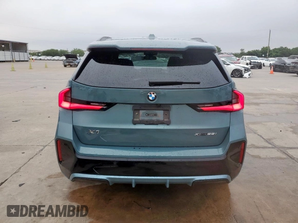 2023 BMW X1 xDrive28i with VIN WBX73EF04P5X18192, listed as a Copart auction lot 58511755 with 15,062 mi miles and Clean title. Bid and sale history available at DreamBid. Image 6.