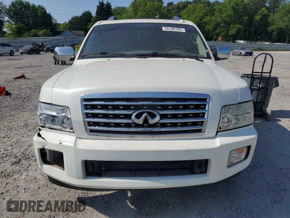 2010 Infiniti QX56 with VIN 5N3ZA0NF3AN904787, listed as a Copart auction lot 55149195 with 227,730 mi miles and Salvage title. Bid and sale history available at DreamBid. Image 5.