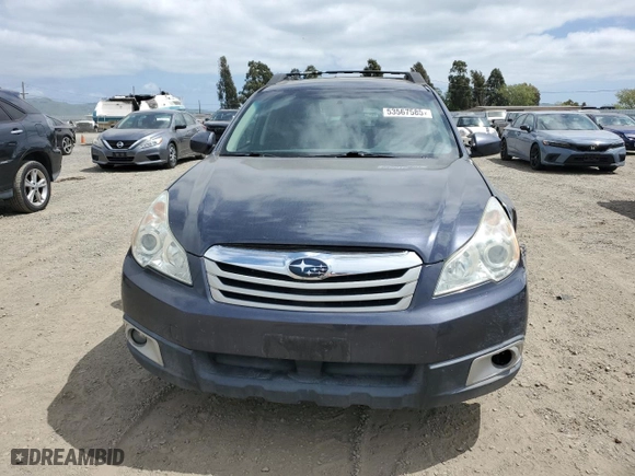 2011 Subaru Outback 2.5i Prem AWP/Pwr Moon with VIN 4S4BRBGC2B3319407, listed as a Copart auction lot 53567585 with 207,445 mi miles and Salvage Title. Bid and sale history available at carsss.com. Image 5.