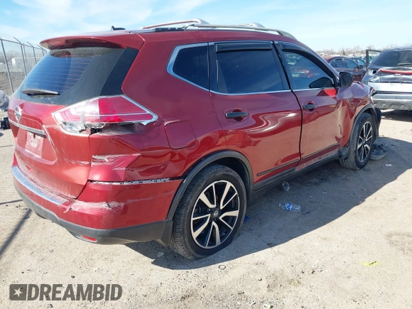 2016 Nissan Rogue S with VIN KNMAT2MT0GP629321, listed as a IAAI auction lot 41328586 with 192,994 mi miles and . Bid and sale history available at DreamBid. Image 4.
