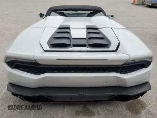 2017 Lamborghini Huracan LP 610-4 z VIN ZHWUR1ZF0HLA06387, wystawiony jako Copart lot #78894714 z przebiegiem 20 903 mil mil oraz Szkody całkowita. Historia ofert i sprzedaży dostępna na DreamBid. Obrazek 6.