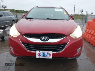 2013 Hyundai Tucson GLS with VIN KM8JU3AC8DU683546, listed as a IAAI auction lot 41956167 with 141,510 mi miles. Bid and sale history available at carsss.com. Image 12.