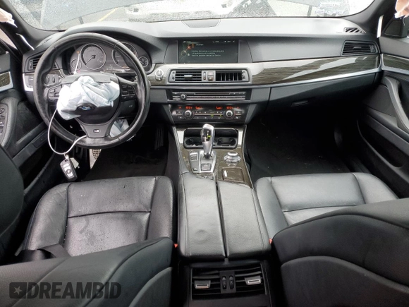 2013 BMW 5 Series 535i with VIN WBAFR7C50DC826588, listed as a Copart auction lot 43291135 with 108,163 mi miles and Salvage Title. Bid and sale history available at DreamBid. Image 8.