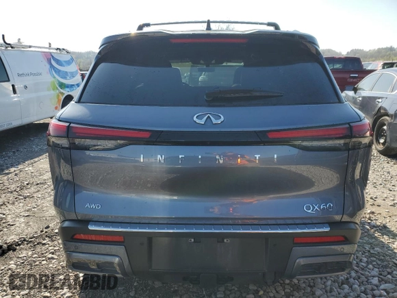 2023 Infiniti QX60 Autograph z VIN 5N1DL1HUXPC363206, wystawiony jako Copart lot #50964475 z przebiegiem 36 851 mil mil oraz Szkoda całkowita • Salvage title. Historia ofert i sprzedaży dostępna na DreamBid. Obrazek 6.