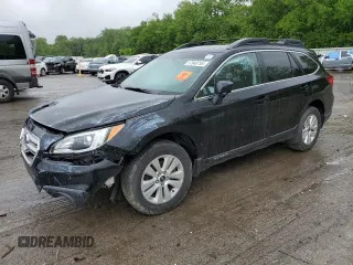 2017 Subaru Outback Premium z VIN 4S4BSADC0H3215929, wystawiony jako Copart lot #57849755 z przebiegiem 124 221 mil mil oraz Szkoda całkowita • Salvage title. Historia ofert i sprzedaży dostępna na DreamBid. Obrazek 1.