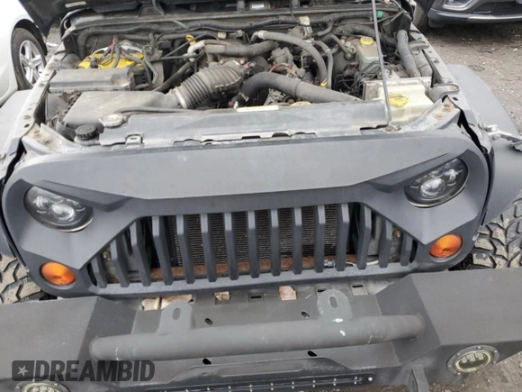 2008 Jeep Wrangler X with VIN 1J4FA24108L556254, listed as a Copart auction lot 55459435 with 171,672 mi miles and Clean Title. Bid and sale history available at carsss.com. Image 7.