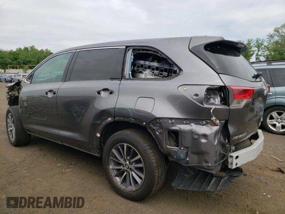 2017 Toyota Highlander XLE с VIN 5TDJZRFH0HS468444, выставлен на аукционе Copart как лот 60288025 с пробегом 147 785 миль миль и Списание • Salvage title. История ставок и продаж доступна на DreamBid. Изображение 2.