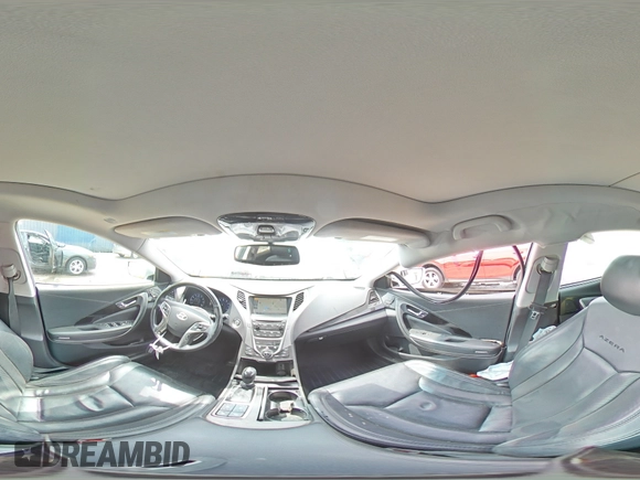 2014 Hyundai Azera Limited with VIN KMHFH4JG1EA423897, listed as a Copart auction lot 64299715 with 129,381 mi miles and Non repairable. Bid and sale history available at DreamBid. Image 14.
