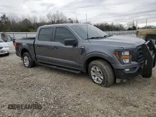 2023 Ford F-150 with VIN 1FTFW1P85PKD23050, listed as a Copart auction lot 48001595 with 42,427 mi miles and Salvage title. Bid and sale history available at DreamBid. Image 4.