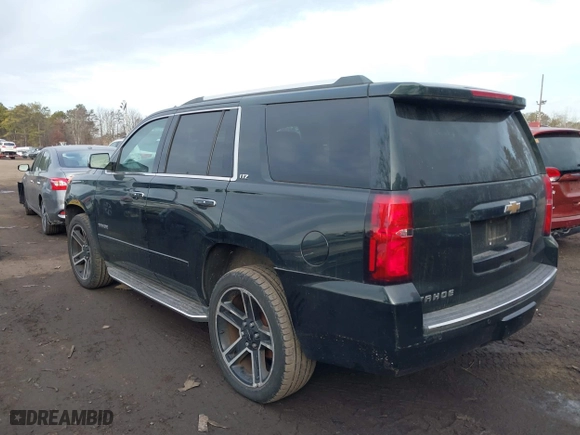 2016 Chevrolet Tahoe LTZ with VIN 1GNSKCKC1GR297871, listed as a IAAI auction lot 41442380 with 91,354 mi miles. Bid and sale history available at carsss.com. Image 14.