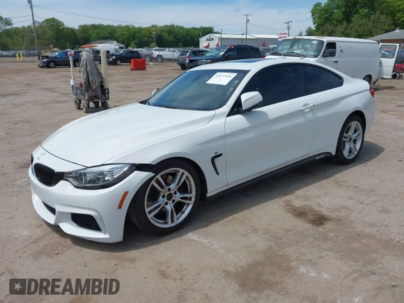 2015 BMW 4 Series 428i with VIN WBA3N3C52FK234691, listed as a IAAI auction lot 42277426 with 79,192 mi miles and . Bid and sale history available at DreamBid. Image 2.