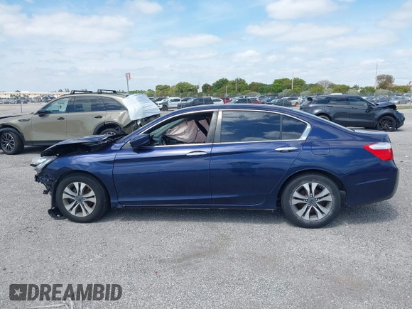 2015 Honda Accord LX with VIN 1HGCR2F35FA198109, listed as a IAAI auction lot 40899343 with Not Provided miles. Bid and sale history available at carsss.com. Image 14.