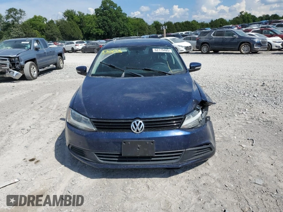 2012 Volkswagen Jetta SE with VIN 3VWDP7AJ7CM062149, listed as a Copart auction lot 62779485 with 154,771 mi miles and Salvage title. Bid and sale history available at DreamBid. Image 5.