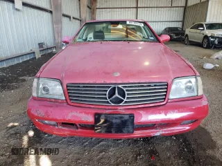 1999 Mercedes-Benz SL-Class with VIN WDBFA68F1XF175155, listed as a Copart auction lot 88143125 with 0 mi miles and Clean Title. Bid and sale history available at carsss.com. Image 5.