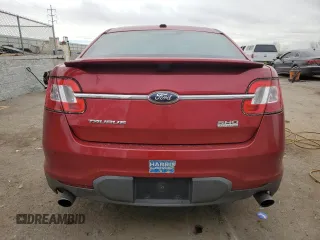 2011 Ford Taurus SHO with VIN 1FAHP2KT4BG100877, listed as a Copart auction lot 44029645 with 153,661 mi miles and Salvage Title. Bid and sale history available at DreamBid. Image 6.