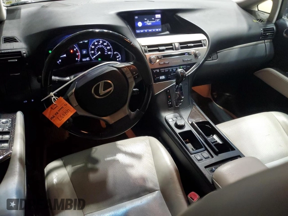 2013 Lexus RX 350 with VIN JTJZK1BA7D2009461, listed as a Copart auction lot 60471575 with 135,679 mi miles and Salvage title. Bid and sale history available at DreamBid. Image 8.