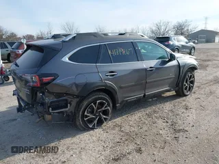 2024 Subaru Outback Touring XT with VIN 4S4BTGPDXR3296606, listed as a IAAI auction lot 41219267 with 11,171 mi miles and . Bid and sale history available at DreamBid. Image 4.