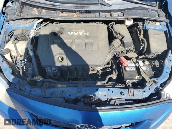 2009 Toyota Corolla with VIN 1NXBU40E49Z068769, listed as a Copart auction lot 52439385 with 224,977 mi miles and Salvage Title. Bid and sale history available at carsss.com. Image 12.