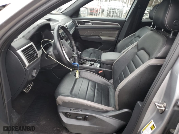2022 Volkswagen Atlas Cross Sport 3.6L V6 SEL Premium R-Line with VIN 1V2FE2CA8NC205856, listed as a Copart auction lot 83979724 with 66,060 mi miles and Salvage Title. Bid and sale history available at carsss.com. Image 7.