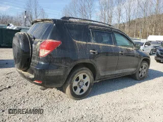 2008 Toyota RAV4 with VIN JTMZD33V086065640, listed as a Copart auction lot 46880825 with 0 mi miles and Salvage Title. Bid and sale history available at carsss.com. Image 3.