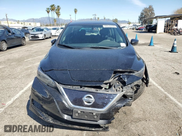 2018 Nissan LEAF S with VIN 1N4AZ1CP7JC304506, listed as a Copart auction lot 49539735 with 101,065 mi miles and Salvage Title. Bid and sale history available at DreamBid. Image 5.