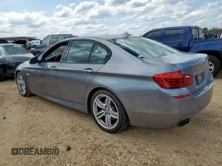 2016 BMW 5 Series 550i xDrive with VIN WBAKP9C51GD981293, listed as a Copart auction lot 60735095 with Not provided miles and Salvage title. Bid and sale history available at DreamBid. Image 2.