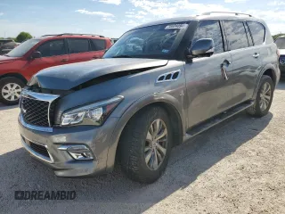 2016 Infiniti QX80 with VIN JN8AZ2NF5G9613678, listed as a Copart auction lot 70924094 with Not Provided miles and Salvage Title. Bid and sale history available at carsss.com. Image 1.