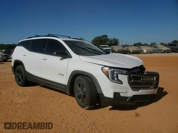 2024 GMC Terrain AT4 with VIN 3GKALYEG1RL142507, listed as a Copart auction lot 75747674 with 20,815 mi miles and Salvage Title. Bid and sale history available at DreamBid. Image 12.