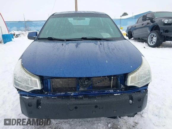 2008 Ford Focus SE with VIN 1FAHP35N58W185875, listed as a IAAI auction lot 41569411 with 185,579 mi miles. Bid and sale history available at carsss.com. Image 6.