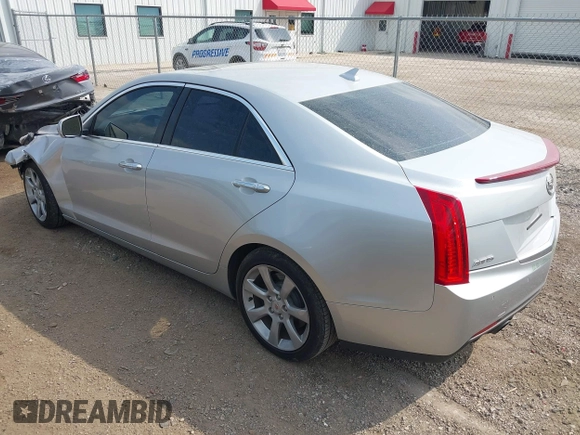 2014 Cadillac ATS Luxury RWD with VIN 1G6AB5RX7E0143954, listed as a IAAI auction lot 42156629 with 79,619 mi miles and . Bid and sale history available at DreamBid. Image 3.