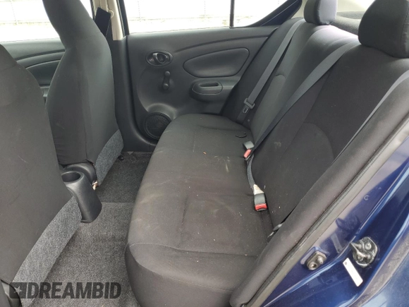 2014 Nissan Versa SV with VIN 3N1CN7AP0EL854809, listed as a Copart auction lot 53725955 with 112,533 mi miles and Salvage Title. Bid and sale history available at DreamBid. Image 10.
