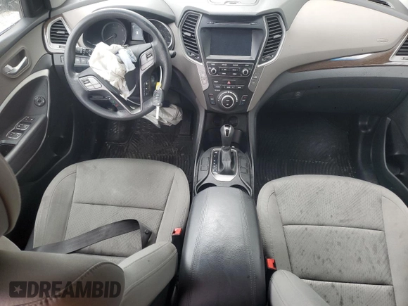 2017 Hyundai Santa Fe 2.4L z VIN 5NMZU3LB8HH032409, wystawiony jako Copart lot #57939915 z przebiegiem 105 494 mil mil oraz Szkoda całkowita • Salvage title. Historia ofert i sprzedaży dostępna na DreamBid. Obrazek 8.