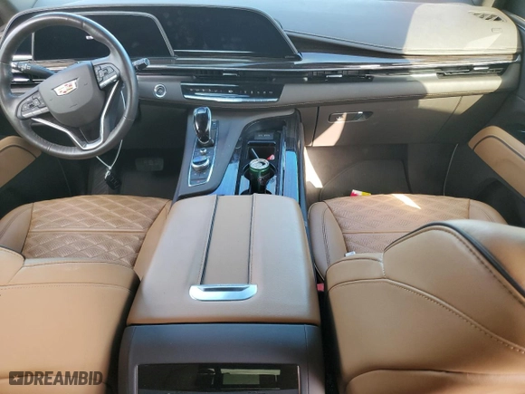2022 Cadillac Escalade RWD Premium Luxury with VIN 1GYS3BKL1NR135293, listed as a Copart auction lot 67822574 with 37,779 mi miles and Clean Title. Bid and sale history available at carsss.com. Image 8.
