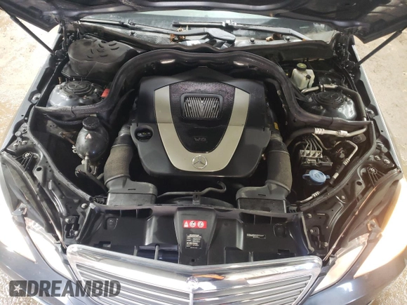 2010 Mercedes-Benz E 350 Luxury with VIN WDDHF8HB3AA142060, listed as a Copart auction lot 46491945 with 141,321 mi miles and Salvage Title. Bid and sale history available at DreamBid. Image 11.